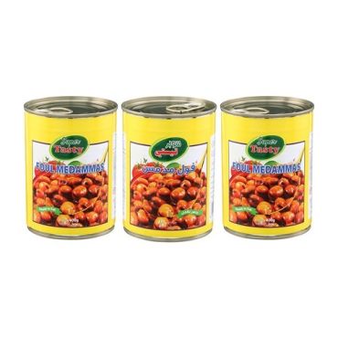 Super Tasty Canned Foul Medammas 3 x 400 Gm, 8 Pieces Per Carton